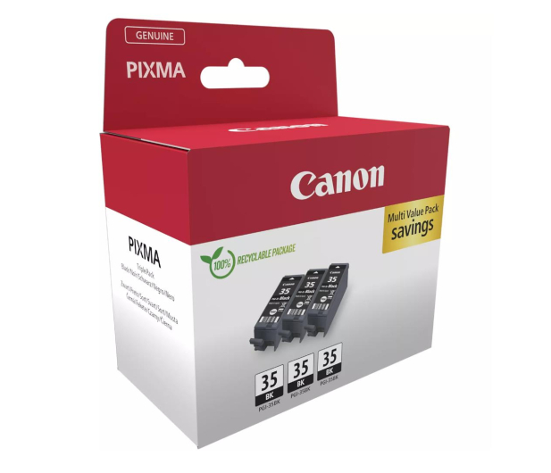 Canon Zestaw 3 tuszów PGI-35BK - 1227052 - zdjęcie 2